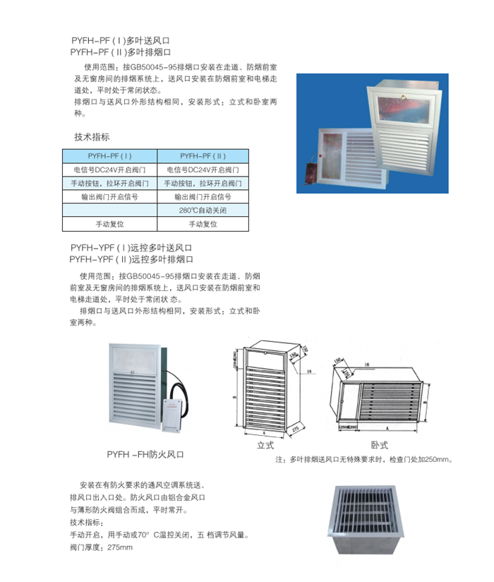 多叶送风口